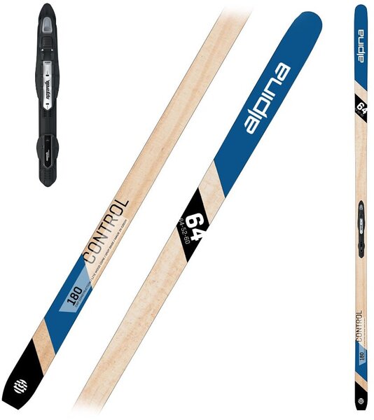 Alpina Control 64 Touring Skis w/Binding