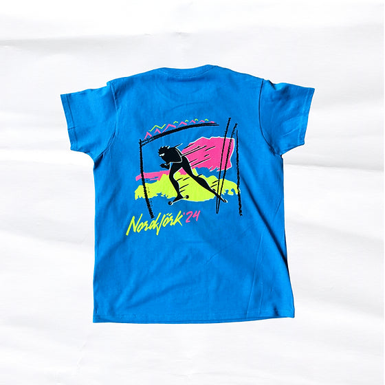 Load image into Gallery viewer, Nordjork Womens Rad Rollerski Graphic Tee
