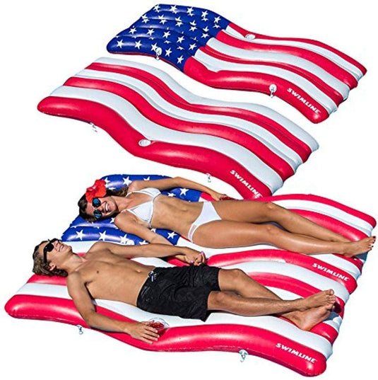 Swimline Americana Flag Connector Mat