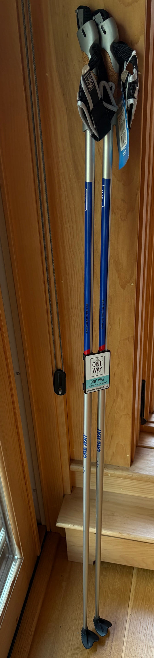 One Way Diamond 9Max cross-country ski poles (135 cm)