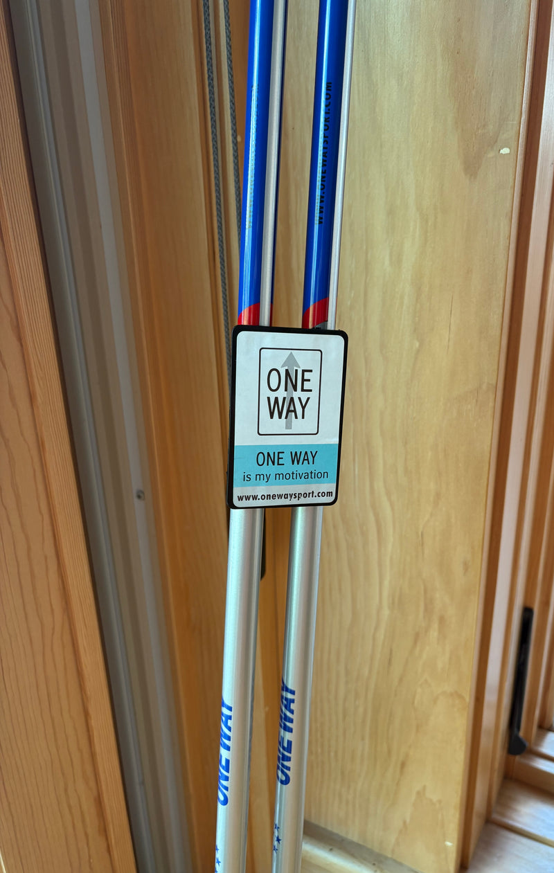 Load image into Gallery viewer, One Way Diamond 9Max cross-country ski poles (135 cm)
