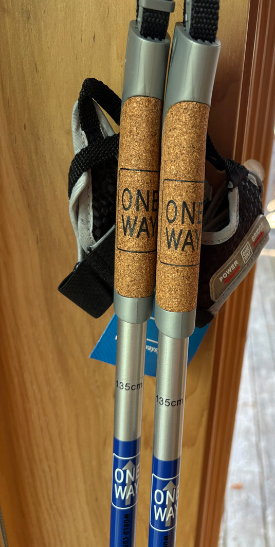 One Way Diamond 9Max cross-country ski poles (135 cm)