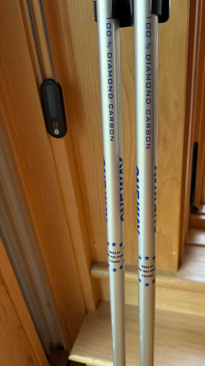Load image into Gallery viewer, One Way Diamond 9Max cross-country ski poles (135 cm)
