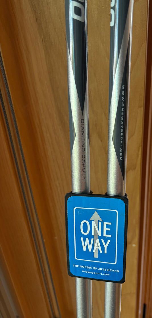 One Way Diamond 600 cross-country ski poles (165 cm)