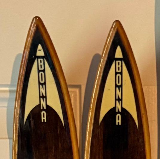 Bonna Modell 2000 vintage wood touring skis (Used)