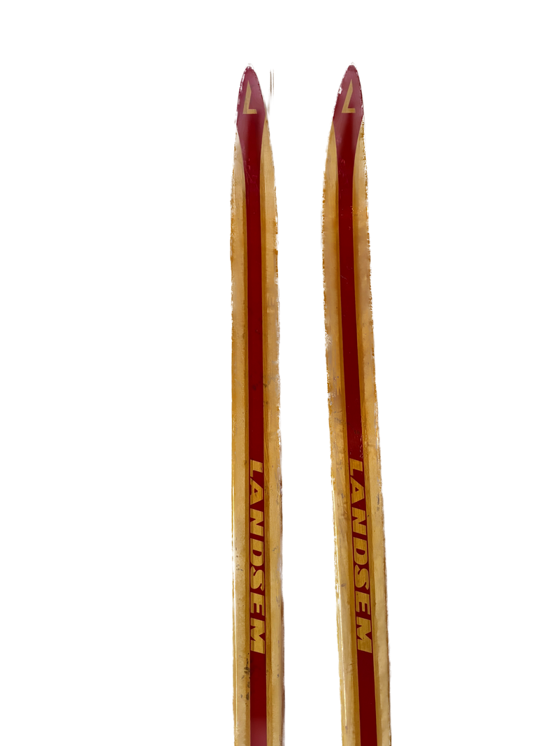 Load image into Gallery viewer, Landsem Tur-Langrenn vintage wood touring skis (Used)
