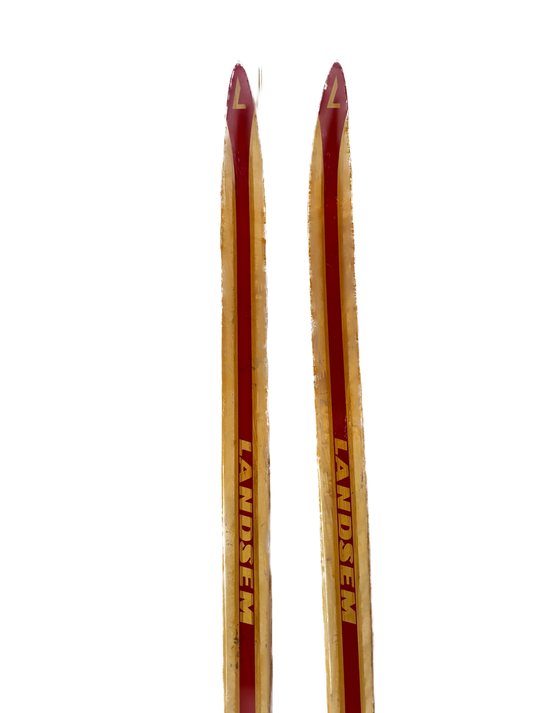 Landsem Tur-Langrenn vintage wood touring skis (Used)