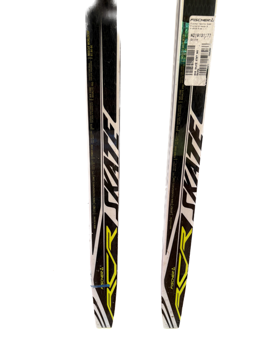 Fischer RCR demo skate skis w/bindings