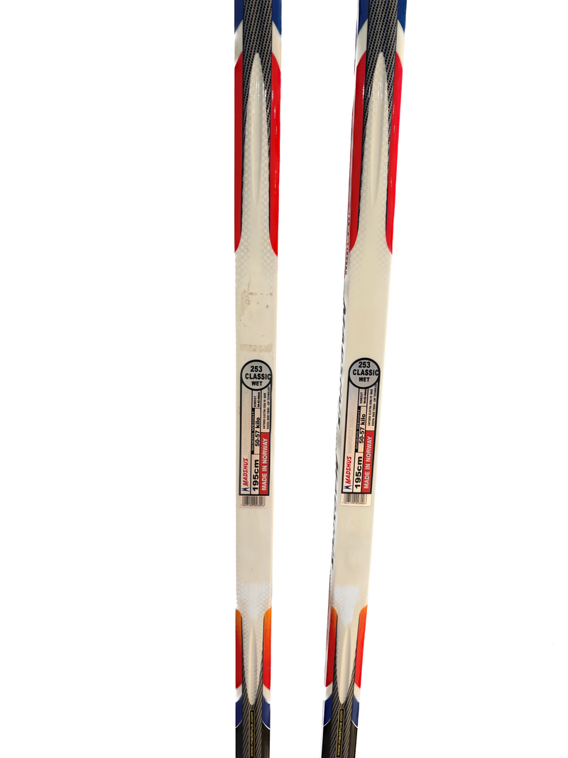 Load image into Gallery viewer, Madshus Hypersonic vintage classic race skis
