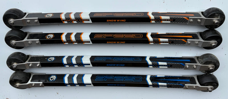 Load image into Gallery viewer, Snow Wing Fiberglass Classic Roller Skis
