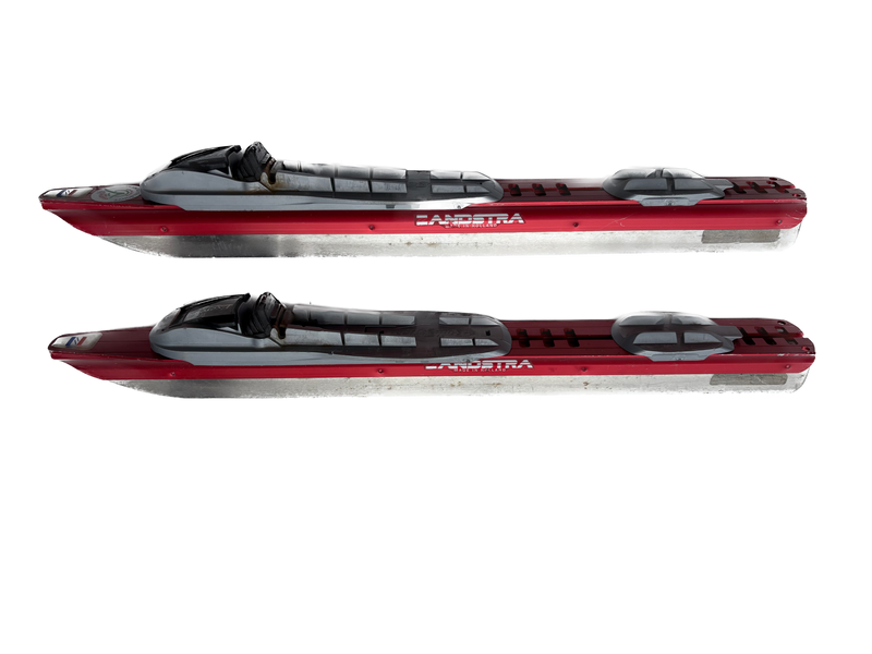 Load image into Gallery viewer, Zandstra NIS Demo Nordic Skates w/bindings
