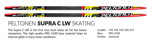 Peltonen Supra-C LW junior skate skis