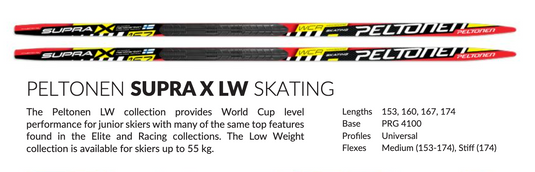 Peltonen Supra-X LW skate skis