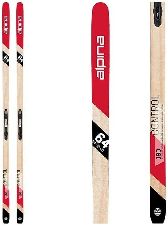 Alpina Control 64 Demo Waxless Touring Skis w/bindings