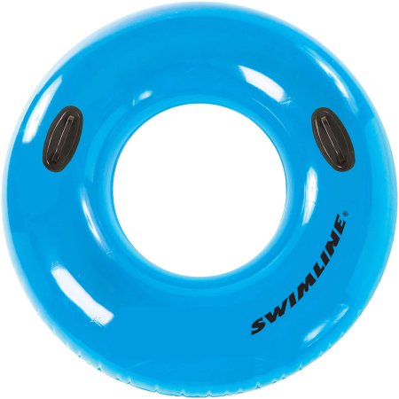 Swimline Water-Park Style Tube Ring with Handle
