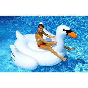 Swimline Giant Swan Ride-On