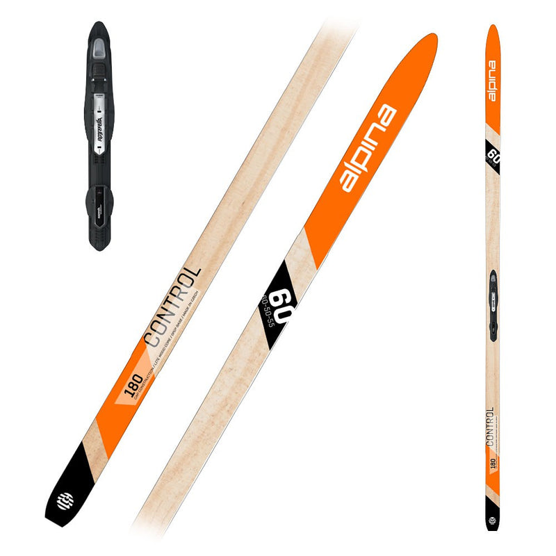 Alpina Control 60 Touring Skis w/Bindings – Nordic Skater